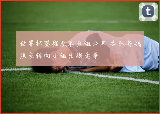 世界杯赛程表和分组公布 各队备战焦点转向小组出线竞争